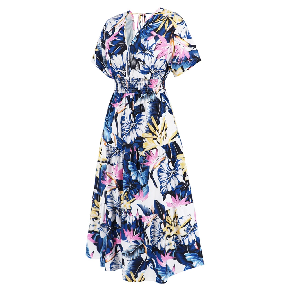 Clothes Women Dress Chiffon.Sexy Elegant Fashion Floral Printed High Waist Long Dresses Party Pleated Short Sleeve
Clothes Women Dress Chiffon.Sexy Elegant Fashion Floral Printed High Waist Long Dresses Party Pleated Short Sleeve