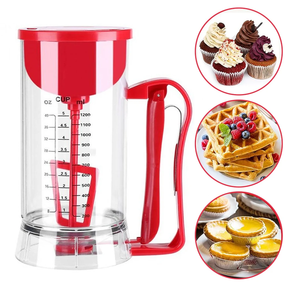 Batter Separator Pancake Mix Batter Dispenser With Stirring Function Batter Separator Pancake Handheld DIY Baking
Batter Separator Pancake Mix Batter Dispenser With Stirring Function Batter Separator Pancake Handheld DIY Baking