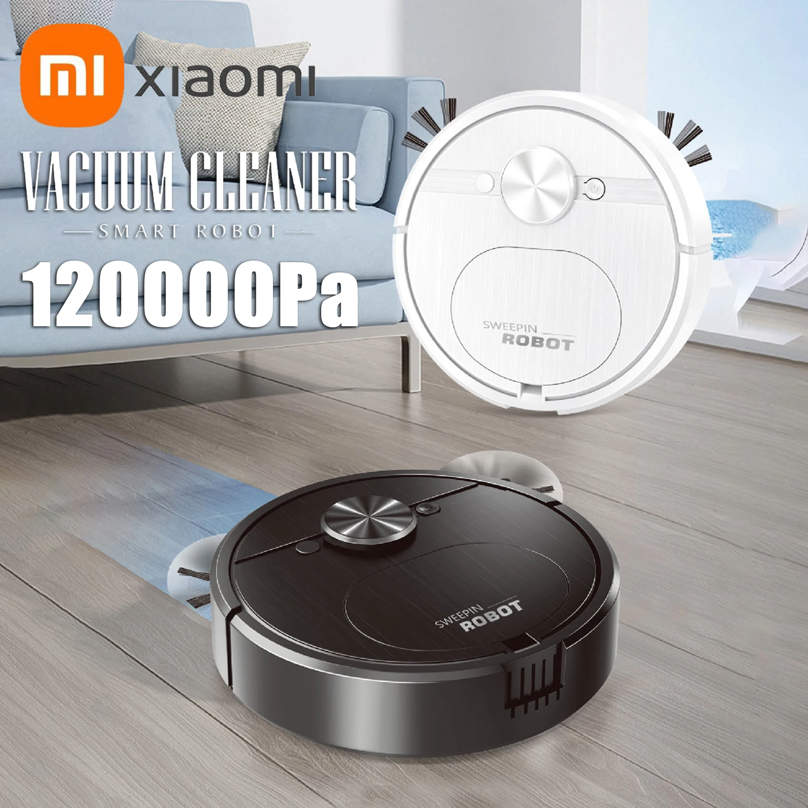 Xiaomi New 3-in-1 Robot Vacuum Cleaner Wet And Dry Ultra-thin Cleaning Machine Automatic Smart Wireless Sweeping Mopping Sweeper
Xiaomi New 3-in-1 Robot Vacuum Cleaner Wet And Dry Ultra-thin Cleaning Machine Automatic Smart Wireless Sweeping Mopping Sweeper