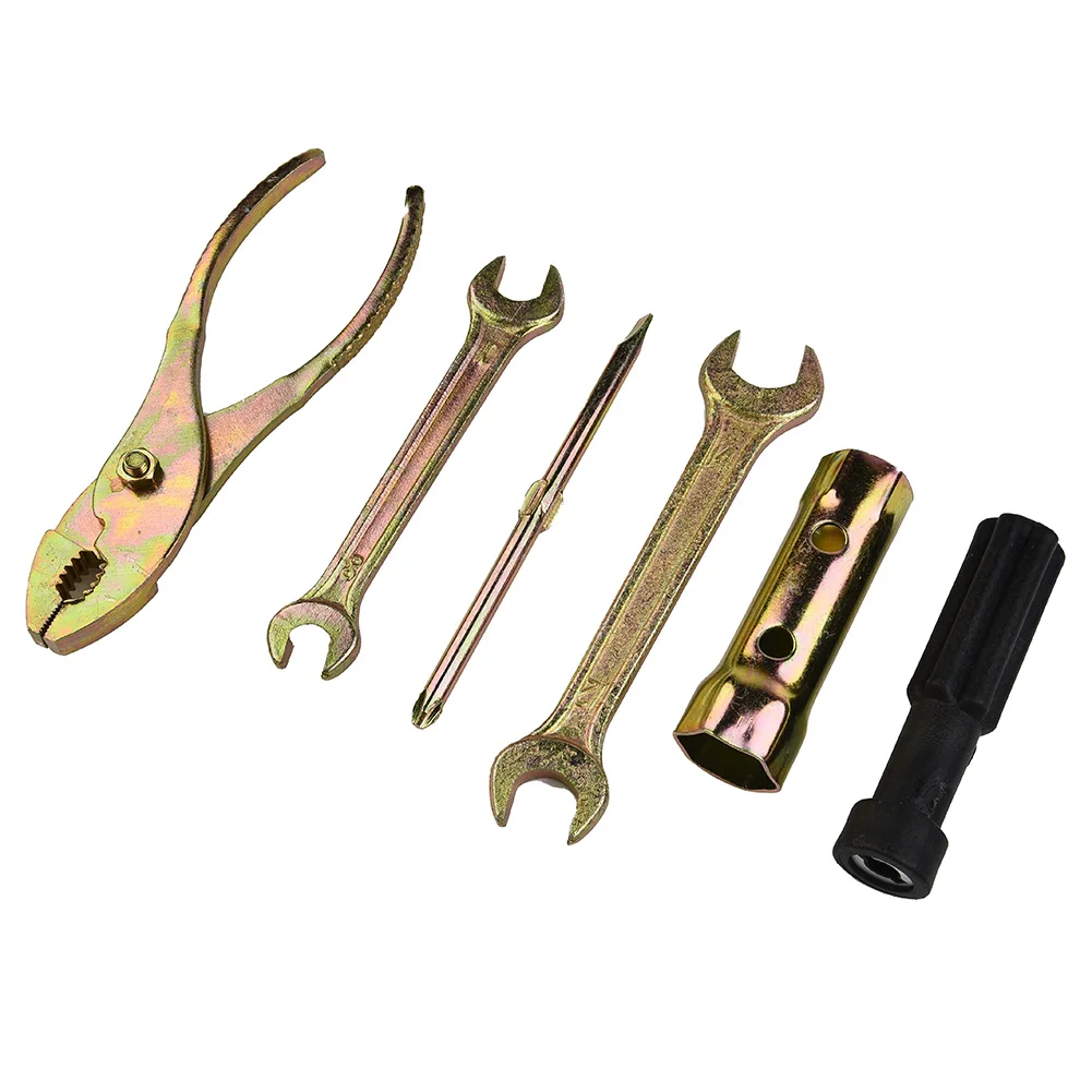 Repair Motorcycle Tool Kit Screwdriver Spanner W/Storage Bag Wrench 5pcs Aluminum Alloy Parts Replacement Durable
Repair Motorcycle Tool Kit Screwdriver Spanner W/Storage Bag Wrench 5pcs Aluminum Alloy Parts Replacement Durable