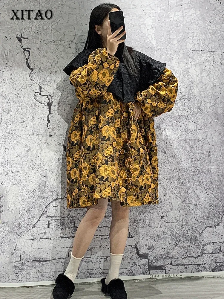 XITAO Loose Dresses Embroidery O-neck Pullover Temperament Casual Minority Goddess Fan Elegant 2023 New Arrival WLD10088
XITAO Loose Dresses Embroidery O-neck Pullover Temperament Casual Minority Goddess Fan Elegant 2023 New Arrival WLD10088