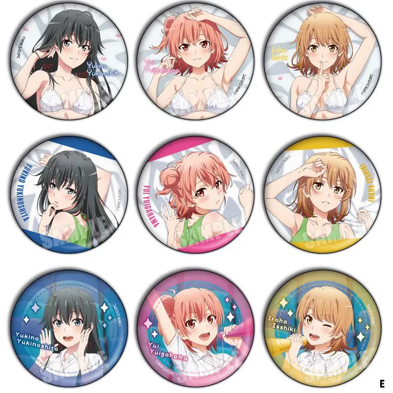 My Teen Romantic Comedy SNAFU Yukinoshita Yukino 58mm Figure Badge Round Brooch Pin Gifts Kids Collection Toy 2031
My Teen Romantic Comedy SNAFU Yukinoshita Yukino 58mm Figure Badge Round Brooch Pin Gifts Kids Collection Toy 2031