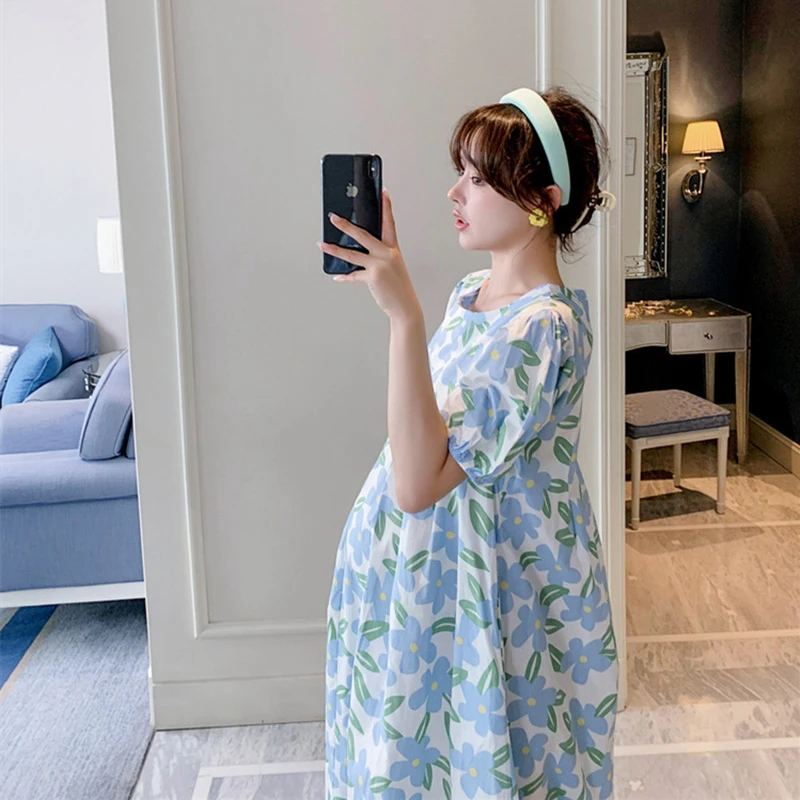 Summer 2022 New Korean Style Maternity Dress with Exquisite Printing Beautiful Pregnant Mother Trousers Gentle Versatile Skirt
Summer 2022 New Korean Style Maternity Dress with Exquisite Printing Beautiful Pregnant Mother Trousers Gentle Versatile Skirt