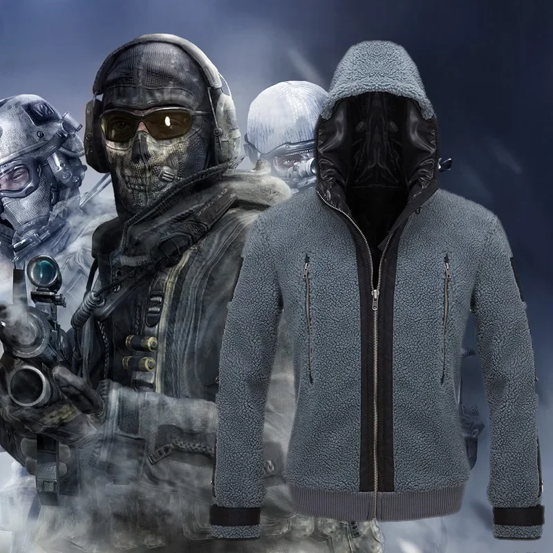 Call of Duty 6 Cosplay Clothing Same Jacket Tf141 Team Uniform Ghost Combat Suit Ghost Jacket Hoodies for Men and Women
Call of Duty 6 Cosplay Clothing Same Jacket Tf141 Team Uniform Ghost Combat Suit Ghost Jacket Hoodies for Men and Women