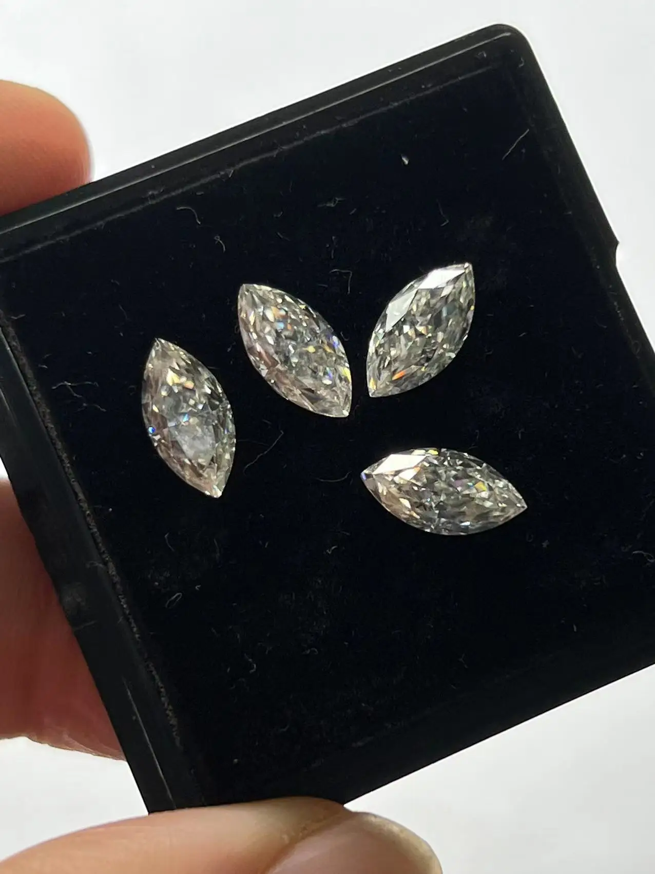 Moissanite Stone Crushed Ice Marquise Cut VVS1 D Color Loose Lab Grown Diamond with GRA Certificate Gemstones Wholesale
Moissanite Stone Crushed Ice Marquise Cut VVS1 D Color Loose Lab Grown Diamond with GRA Certificate Gemstones Wholesale