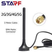 4G/5G Antenna 3.5dBi SMA Male Adapter With Magnetic Base For Broadband Router Booster Cellular Booster B315 B715 B535
4G/5G Antenna 3.5dBi SMA Male Adapter With Magnetic Base For Broadband Router Booster Cellular Booster B315 B715 B535