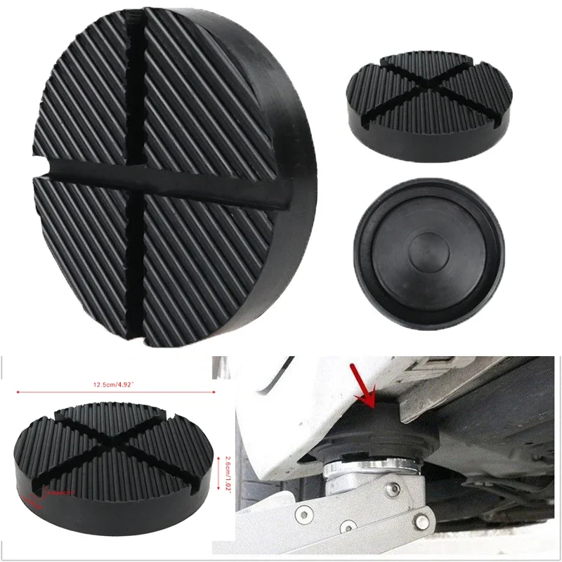 Floor Slotted Car Rubber Jack Pad Frame Protector Guard Adapter Jacking Disk Pad Tool for Pinch Weld Side Lifting Disk 12.5cm
Floor Slotted Car Rubber Jack Pad Frame Protector Guard Adapter Jacking Disk Pad Tool for Pinch Weld Side Lifting Disk 12.5cm