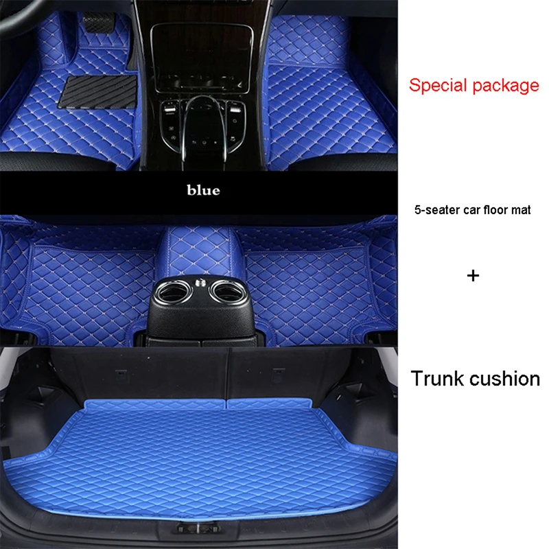 

WZBWZX Custom Car Floor Mat Trunk Mats 100% For Mazda All Models Cx-5 Cx-3 Mx5 626 Mazda 3 6 RX-7 RX-8 MX-5 Auto Accessories