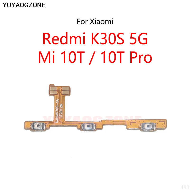 Power Button Switch Volume Mute Button On / Off Flex Cable For Xiaomi Redmi K30S 5G / Mi 10T Pro
Power Button Switch Volume Mute Button On / Off Flex Cable For Xiaomi Redmi K30S 5G / Mi 10T Pro