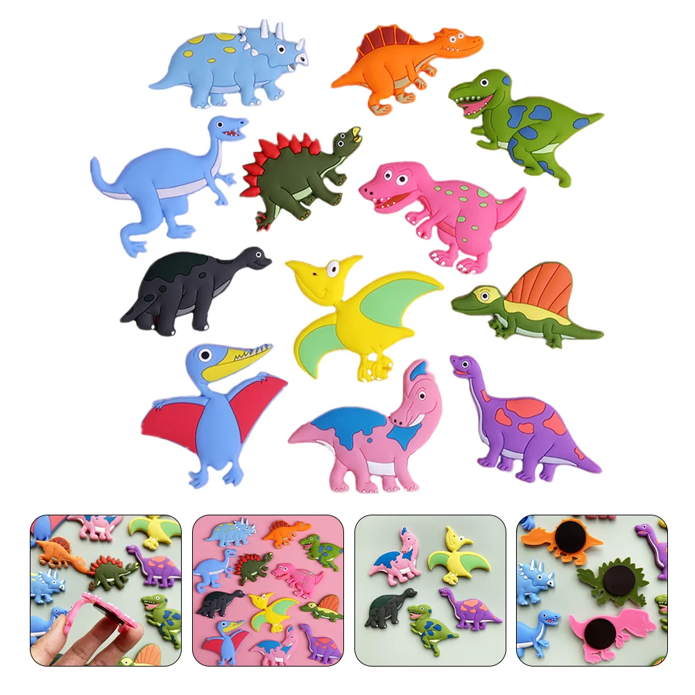 Fridge Magnet Dinosaur Educational Silicone Ornament Kids Toddler Refrigerator Toy Magnets
Fridge Magnet Dinosaur Educational Silicone Ornament Kids Toddler Refrigerator Toy Magnets