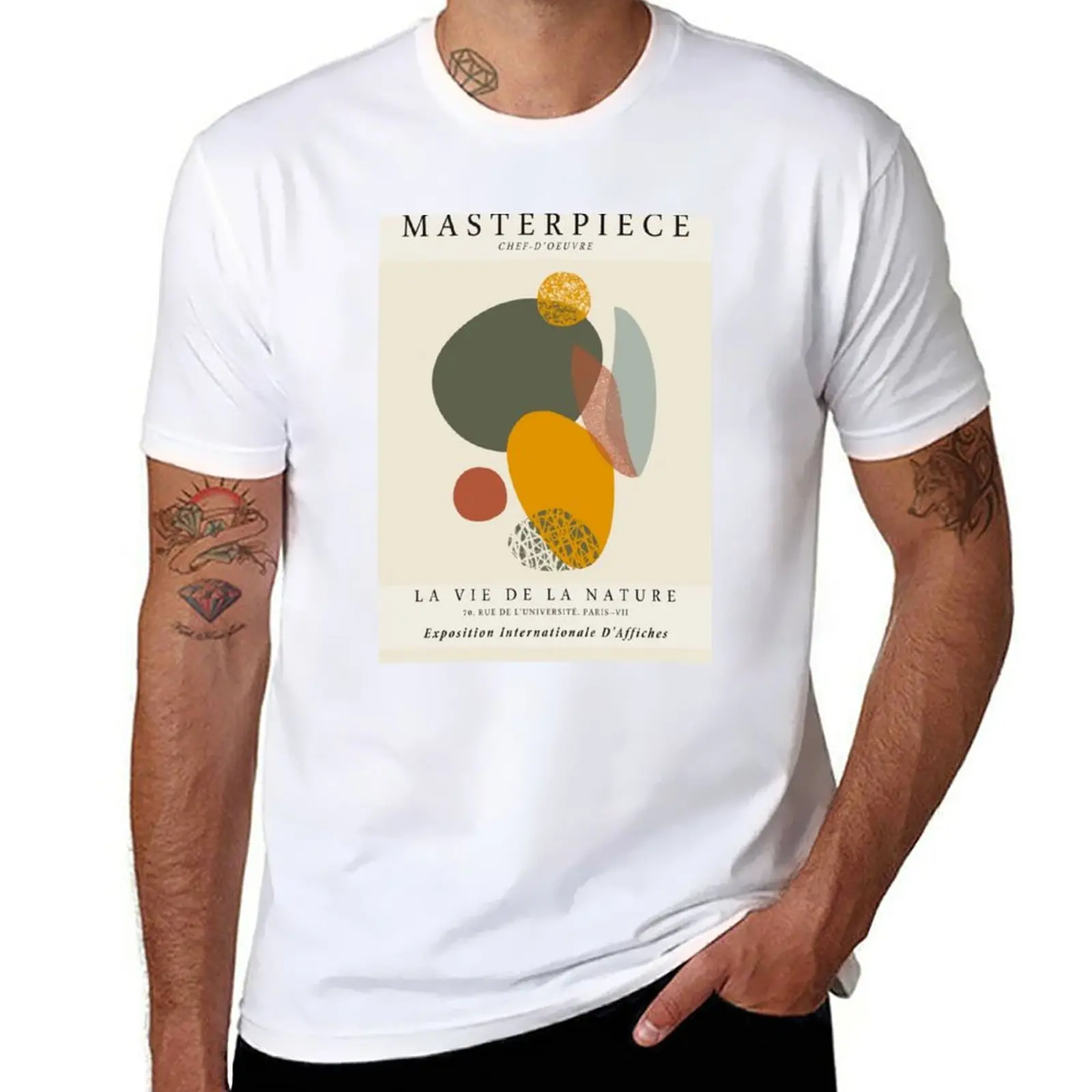 

New Masterpiece Chef La Vie De La Nature T-Shirt t shirt man new edition t sublime sports fan t-shirts men