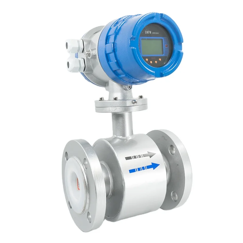 

Manufacturer Customized Intelligent Electromagnetic Flowmeter electromagnetic flow meter with milk