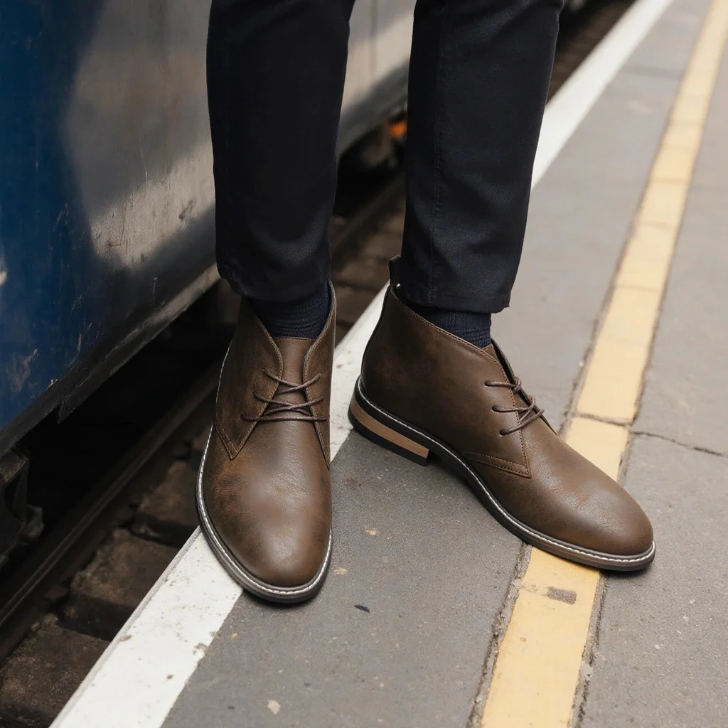 أحذية رجالية جلدية ماركة 2026 مريحة وعصرية وفاخرة أحذية رجالية جلدية ماركة 2026 مريحة وعصرية وفاخرة