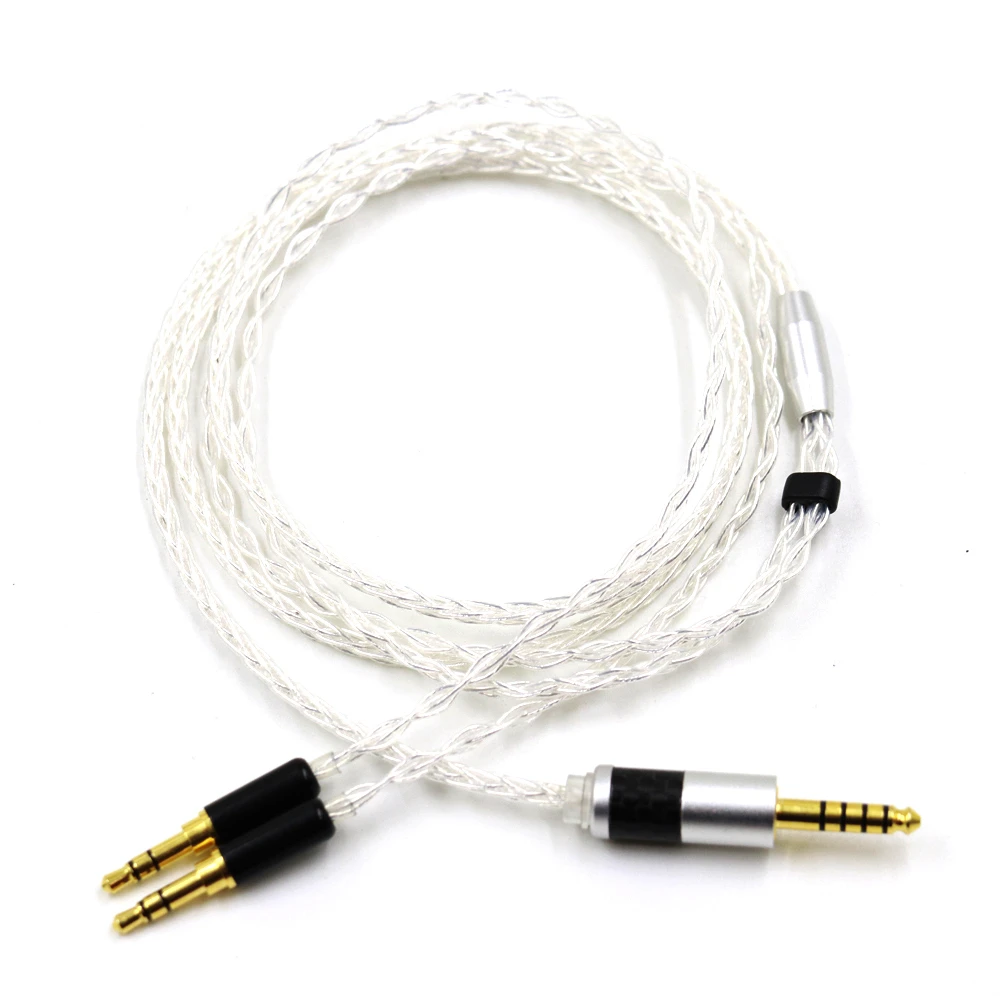 HIFI 8 Cores 7N OCC Silver Plated Balanced Headphone upgrade cord cable For Hifiman SUNDARA he400i he400s HE560 2x3.5mm
HIFI 8 Cores 7N OCC Silver Plated Balanced Headphone upgrade cord cable For Hifiman SUNDARA he400i he400s HE560 2x3.5mm