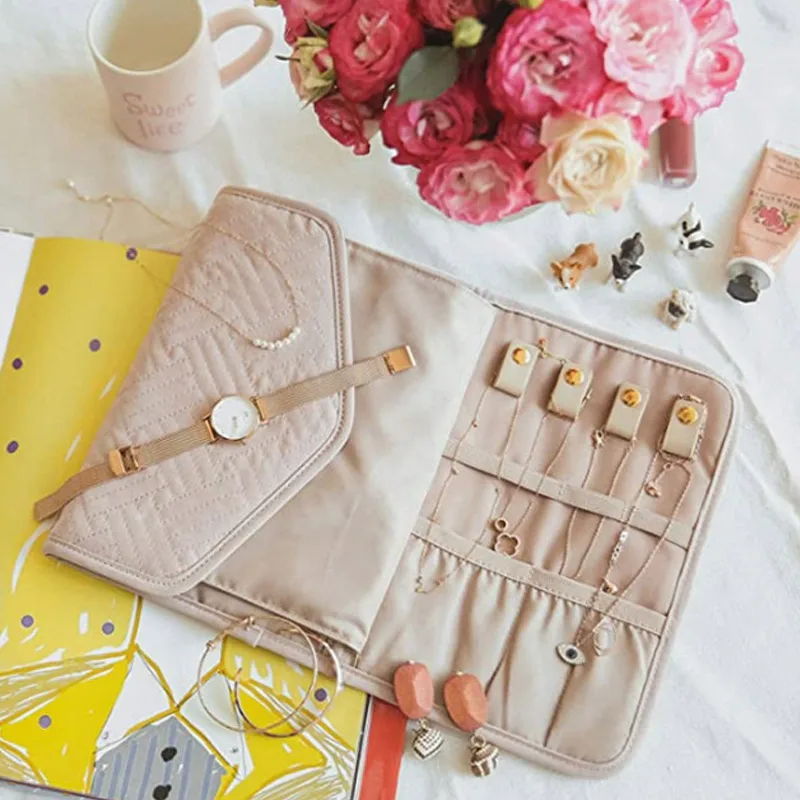 Складная сумка для ювелирных изделий в рулоне 
Складная сумка для ювелирных изделий в рулоне