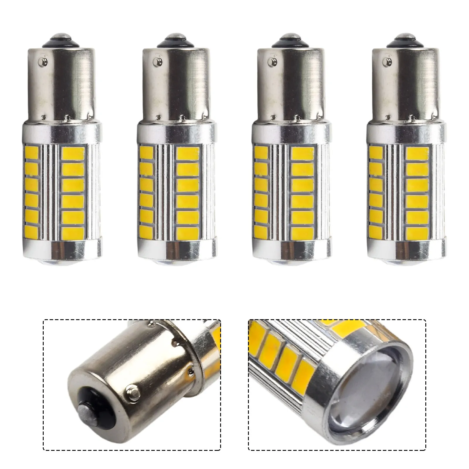 High Quality Turn Signal LED Light Bulbs 33LED 4pcs Aluminum Easy Installation REAR INDICATOR TURN SIGNAL BULB
High Quality Turn Signal LED Light Bulbs 33LED 4pcs Aluminum Easy Installation REAR INDICATOR TURN SIGNAL BULB