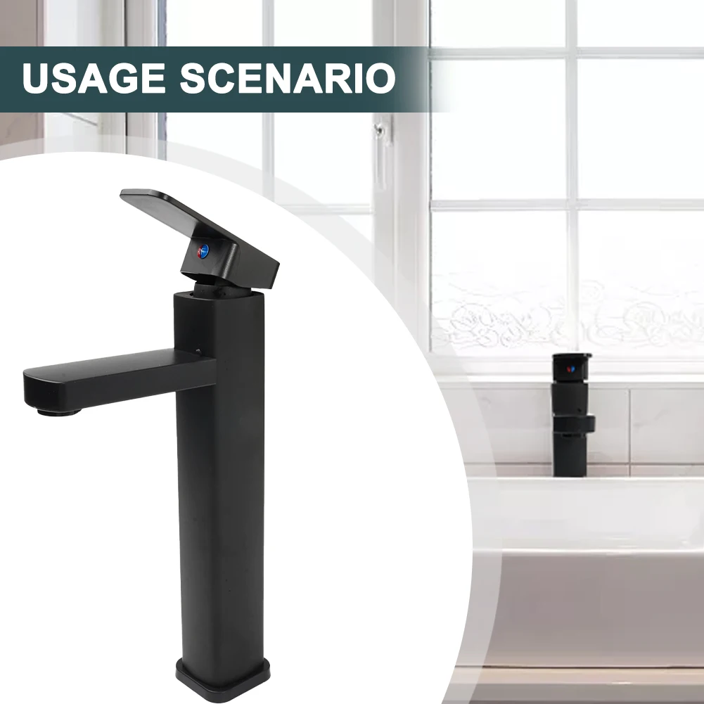 1pc Faucet Stainless Steel Black Cold And Hot Water Mixer Kitchen Bathroom Sink Faucet Replacement Sink Faucet Accessories
1pc Faucet Stainless Steel Black Cold And Hot Water Mixer Kitchen Bathroom Sink Faucet Replacement Sink Faucet Accessories