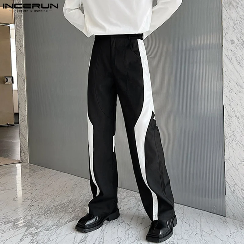 Fashion Casual Style New Men's Long Pants INCERUN Black&White Patchwork Design Trousers Male Straight Loose Pantalons S-5XL 2023
Fashion Casual Style New Men's Long Pants INCERUN Black&White Patchwork Design Trousers Male Straight Loose Pantalons S-5XL 2023