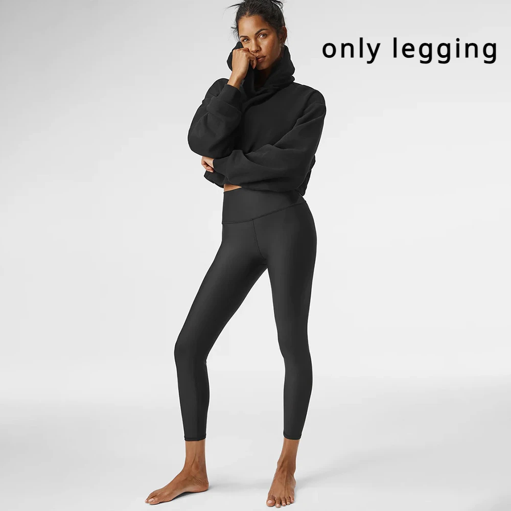

LO High Stretch Tight Hip Lift Abdominal Compression Running Yoga Pants Goddess Yoga High-waist Airlift Legging