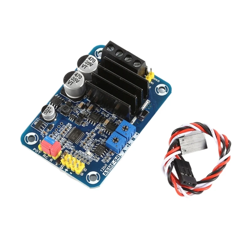 ASMF-04 Single Channel Highly Torque 500Nm Controller Board Servo 12V to 24V Current Limiting 10Amp with Connection Line
ASMF-04 Single Channel Highly Torque 500Nm Controller Board Servo 12V to 24V Current Limiting 10Amp with Connection Line