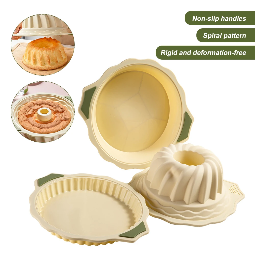 1PCS Silicone Cake Baking Pan DIY Dessert Mousse Cake Baking Mould Art Cake Baking Tray Home Kitchen Baking Accessories
1PCS Silicone Cake Baking Pan DIY Dessert Mousse Cake Baking Mould Art Cake Baking Tray Home Kitchen Baking Accessories