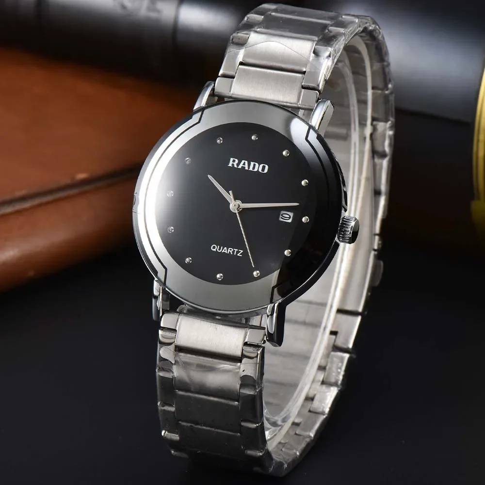 

Top Rado Classic Original Brand Watches For Mens Luxury Automatic Date WristWatch Business High Quality Sports AAA Quartz Clocks