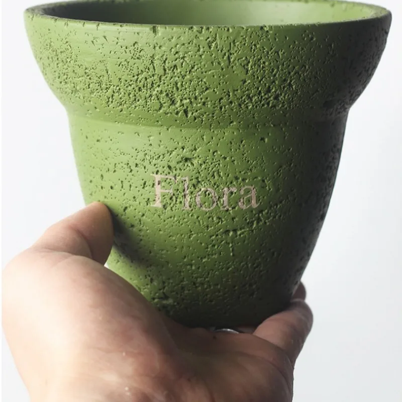 Nordic Ceramic Cement Flowerpot Fashion Simple Literary Personality Indoor Succulent Pot
Nordic Ceramic Cement Flowerpot Fashion Simple Literary Personality Indoor Succulent Pot