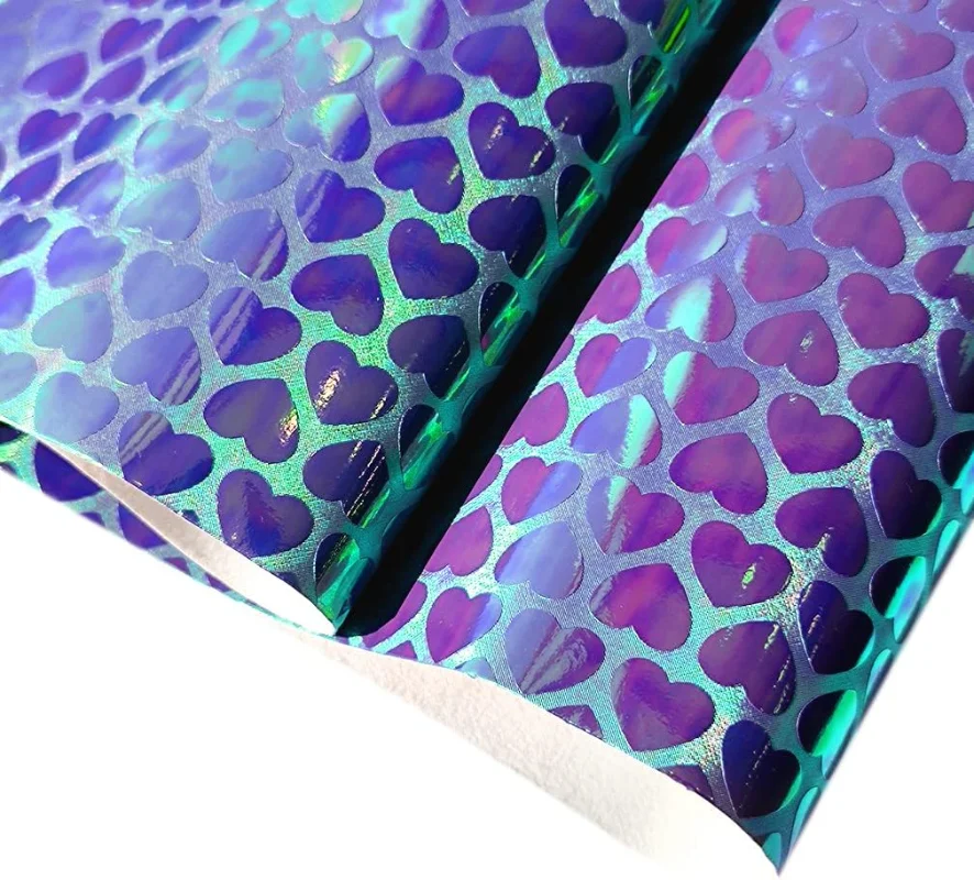 46x135cm Holographic Mirror Love Heart PU Fabric Leather Sheets Faux Leather for Crafts Making Leather Earrings Bows Sewing
46x135cm Holographic Mirror Love Heart PU Fabric Leather Sheets Faux Leather for Crafts Making Leather Earrings Bows Sewing