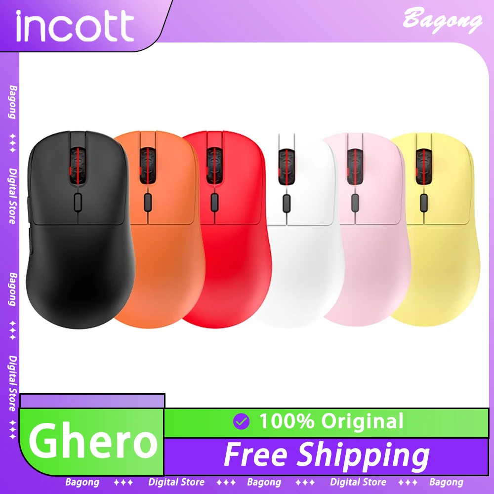 Incott Ghero Esports мышь 8k возврат скорости два режима Paw3395 Bluetooth Беспроводная игровая мышь ПК Аксессуары для геймеров офисные подарки
Incott Ghero Esports мышь 8k возврат скорости два режима Paw3395 Bluetooth Беспроводная игровая мышь ПК Аксессуары для геймеров офисные подарки