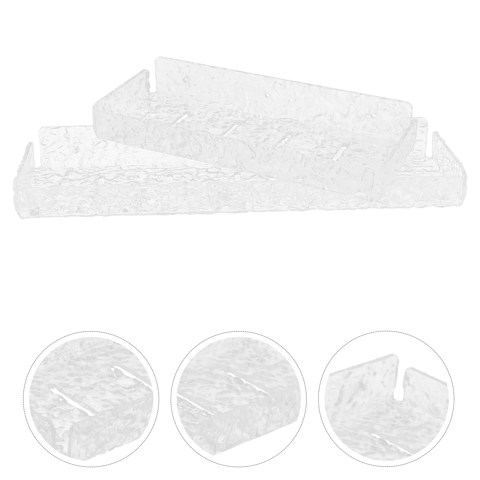 Floating Shelves Wall Acrylic Shelf Mounted Ledge Records Kitchen Bookshelf Wall-mounted Clear
Floating Shelves Wall Acrylic Shelf Mounted Ledge Records Kitchen Bookshelf Wall-mounted Clear