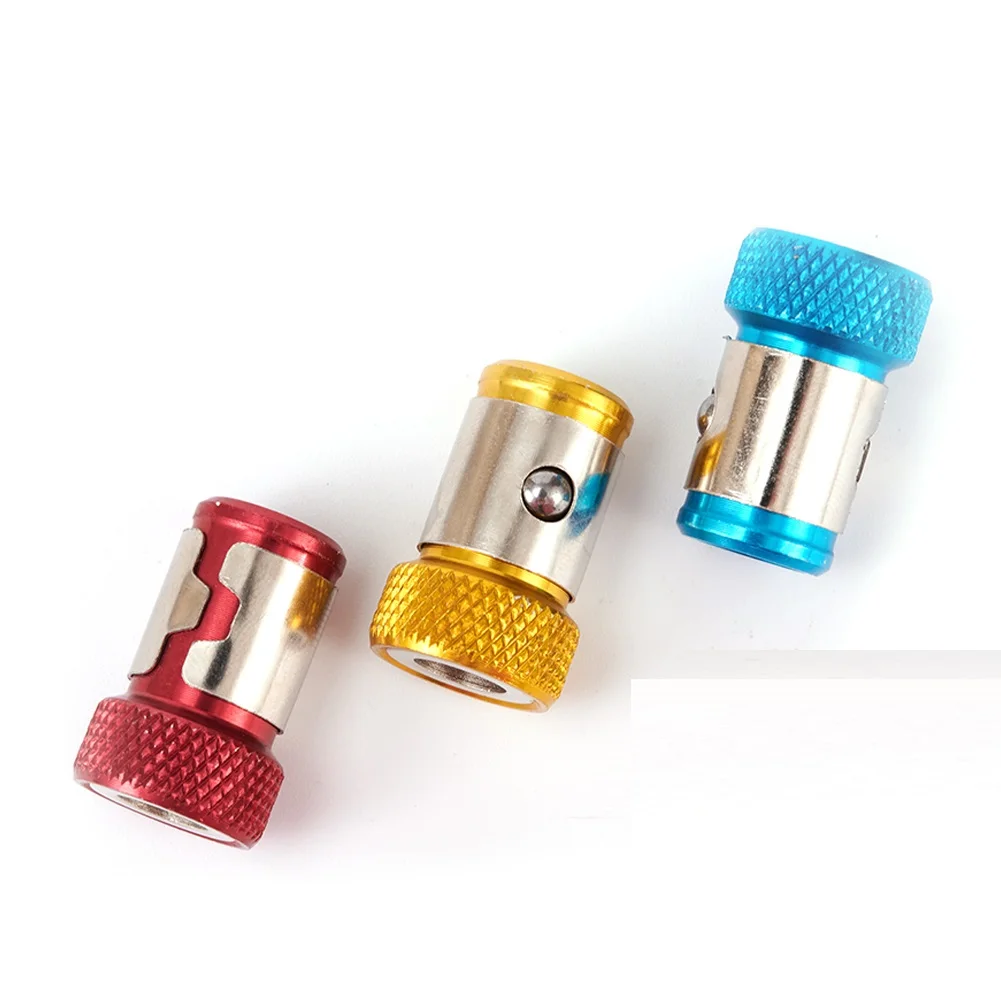 3pcs Drill Head Screwdriver Bits Strong Magnetizer Metal Universal Magnetic Ring Tools For 6.35mm (1/4 ") Hex Magnet Driver
3pcs Drill Head Screwdriver Bits Strong Magnetizer Metal Universal Magnetic Ring Tools For 6.35mm (1/4 ") Hex Magnet Driver
