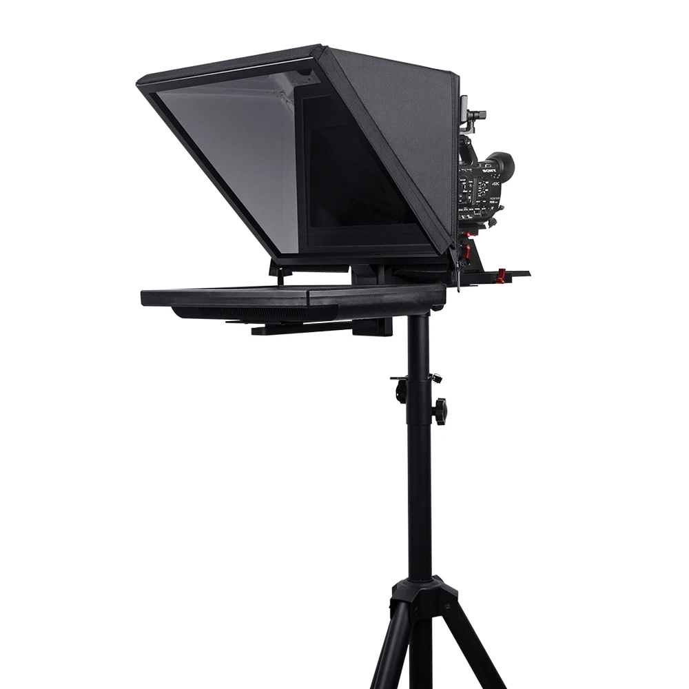 Desview Professional Broadcast Teleprompter T17 17 inch HD display monitor 70/30 Beamsplitter Glass for live streaming
Desview Professional Broadcast Teleprompter T17 17 inch HD display monitor 70/30 Beamsplitter Glass for live streaming