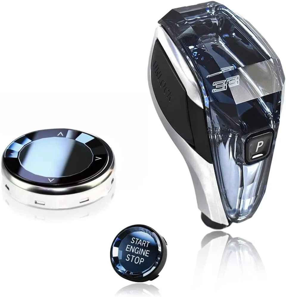 3-Pack Crystal Gear Shift Knob Sticker Fits For BMW 3 Series G20 G21 G28 2020-2022
3-Pack Crystal Gear Shift Knob Sticker Fits For BMW 3 Series G20 G21 G28 2020-2022