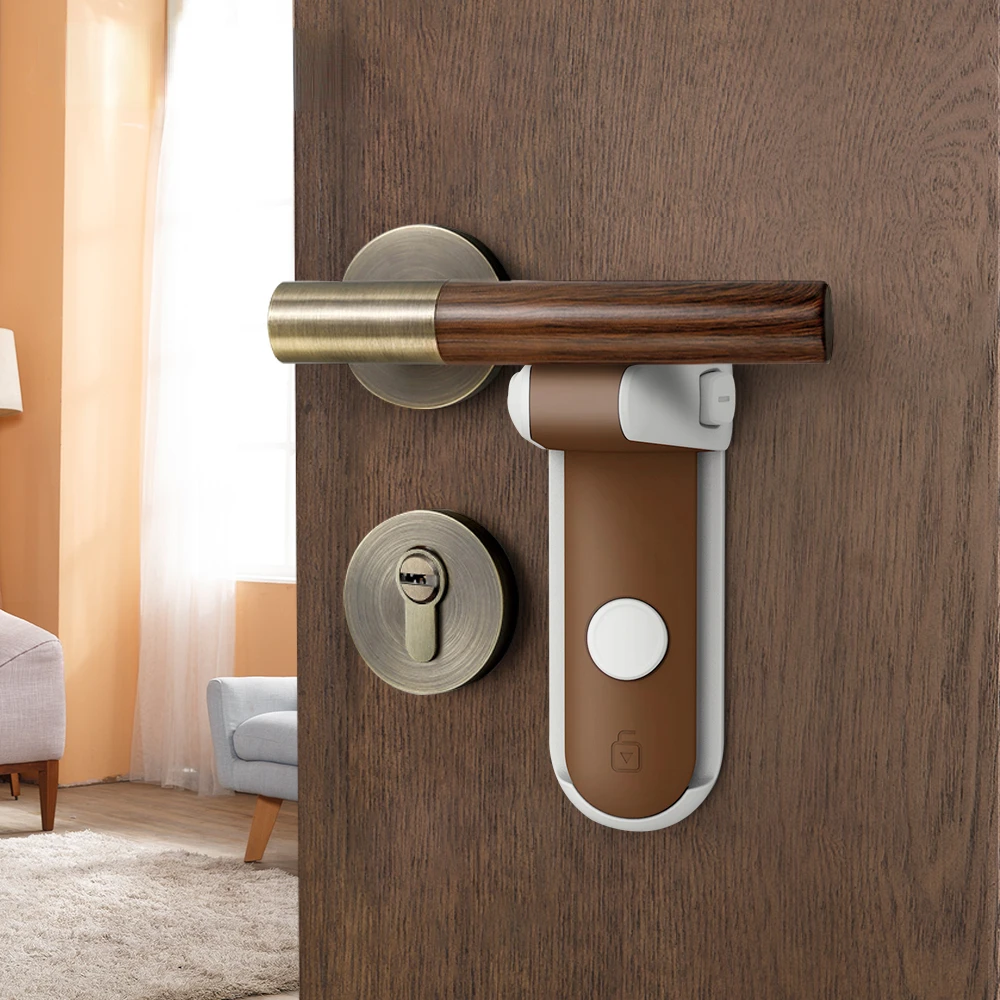 Lintolyard 2PCS Door Lever Lock Baby Proofing Door Handle Lock Childproofing Door Knob Lock Easy Install Use Adhesive
Lintolyard 2PCS Door Lever Lock Baby Proofing Door Handle Lock Childproofing Door Knob Lock Easy Install Use Adhesive