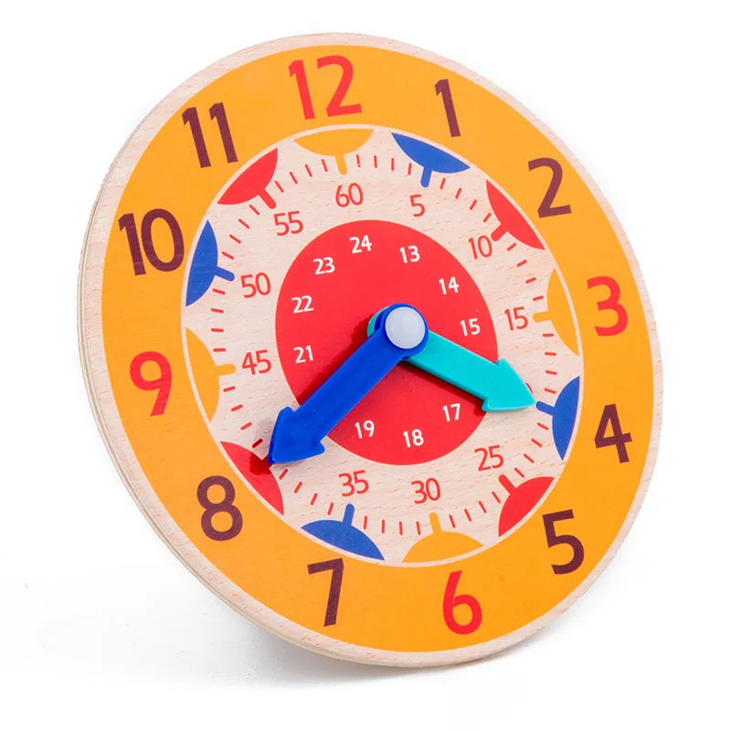 Montessori Wooden Clock Toy for Kids, Educational Time Teaching Aids To Enhance Children’s Cleverness in Primary School.
Montessori Wooden Clock Toy for Kids, Educational Time Teaching Aids To Enhance Children’s Cleverness in Primary School.