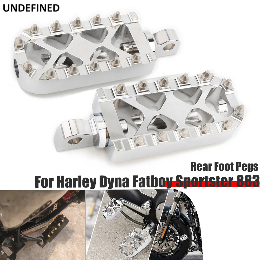 Foot Pegs Pedals Foot Rests For Harley Dyna Fatboy Sportster 883 Street Bob Bobber Chopper Motorcycle CNC MX Wide Fat Footpegs
Foot Pegs Pedals Foot Rests For Harley Dyna Fatboy Sportster 883 Street Bob Bobber Chopper Motorcycle CNC MX Wide Fat Footpegs