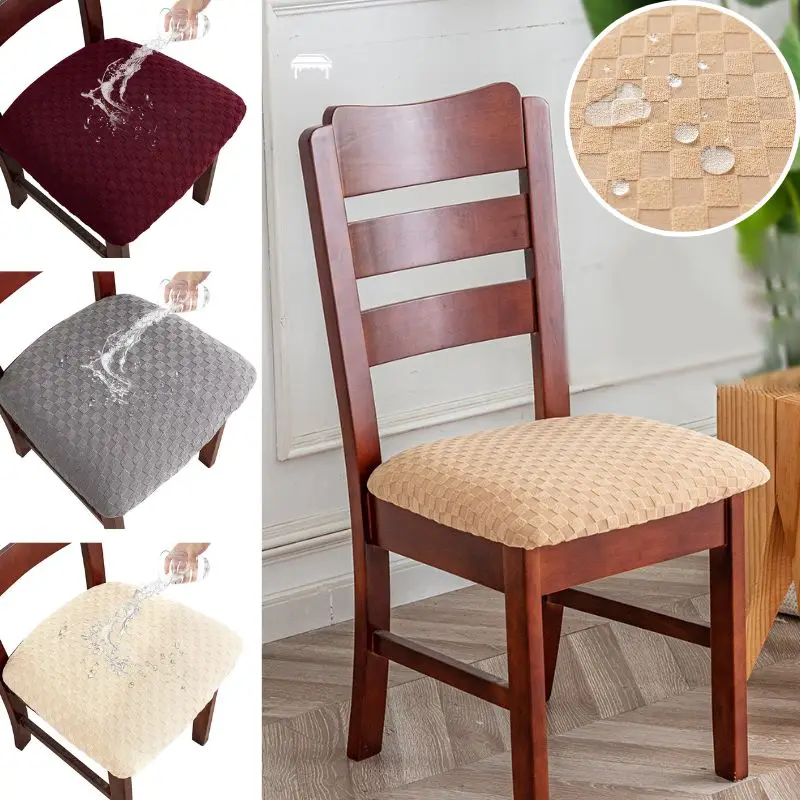 Waterproof Chair Seat Covers Checkered Seat Cushion Cover Dustproof Removable Seat Protector Jacquard Seat Protector Seat Cases
Waterproof Chair Seat Covers Checkered Seat Cushion Cover Dustproof Removable Seat Protector Jacquard Seat Protector Seat Cases