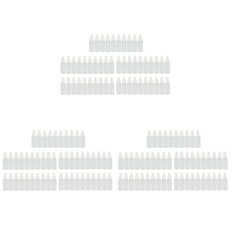 150 Pieces 50Ml Spray Bottles Plastic Empty Refillable Atomiser Transparent Travel Bottle 
150 Pieces 50Ml Spray Bottles Plastic Empty Refillable Atomiser Transparent Travel Bottle