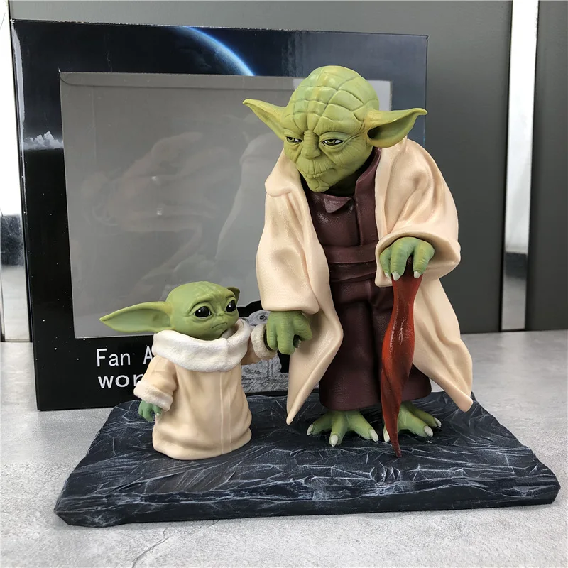 Disney Star Wars Yoda Baby Mandalorian Master Yoda Action Figure Model Doll Hand In Hand Collection Figurine Toys For Children
Disney Star Wars Yoda Baby Mandalorian Master Yoda Action Figure Model Doll Hand In Hand Collection Figurine Toys For Children
