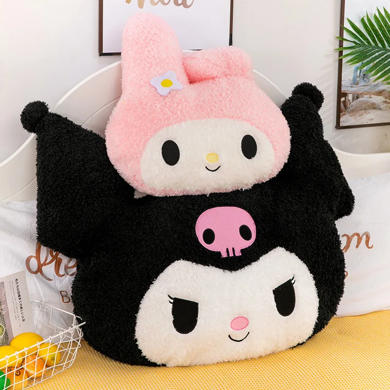 Гигантская Мелодия Санрио 55 см, строительные куклы Kuromi, плюшевая мелодия, детская и девочка, мягкая кукольная подушка, подарок
Гигантская Мелодия Санрио 55 см, строительные куклы Kuromi, плюшевая мелодия, детская и девочка, мягкая кукольная подушка, подарок