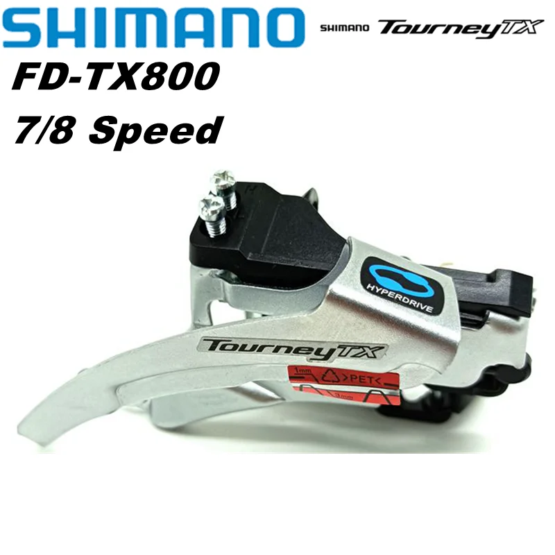 

Велосипедный передний переключатель передач Shimano Tourney TX FD-TX800 велосипедный верхний качели FD TX800 велосипедные переключатели зажимное крепление 3x 8/7-скорость
