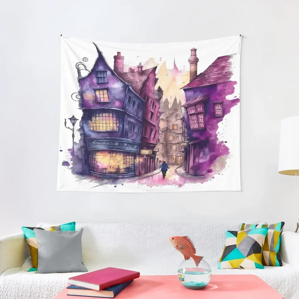 The Alley - Watercolor Art - Fantasy - Harry Sticker Decorative Wall Murals Wall Carpet Tapestry
The Alley - Watercolor Art - Fantasy - Harry Sticker Decorative Wall Murals Wall Carpet Tapestry