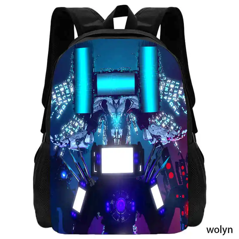 Newly Skibidi Toilet Backpack Titan Speakerman Children's Bags Boy School Bag For Kids Backpack Anime Travel Backpack
Newly Skibidi Toilet Backpack Titan Speakerman Children's Bags Boy School Bag For Kids Backpack Anime Travel Backpack