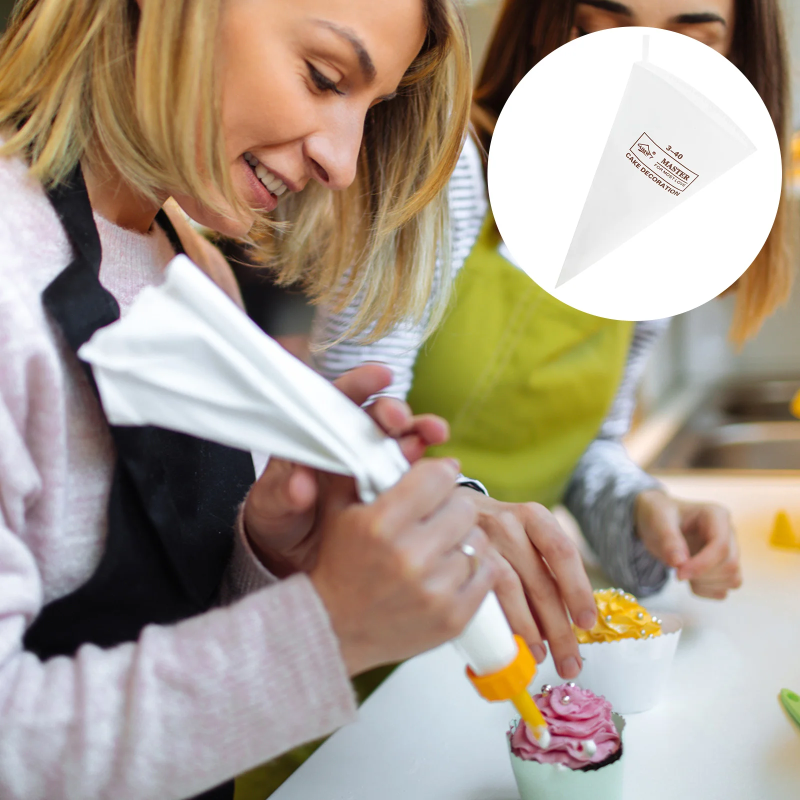 Decor Ornament Bags Decorative Cloth Cookie Decorating Supply Cotton Canvas Piping Pouch Frosting Nozzles Pastry Icing White
Decor Ornament Bags Decorative Cloth Cookie Decorating Supply Cotton Canvas Piping Pouch Frosting Nozzles Pastry Icing White