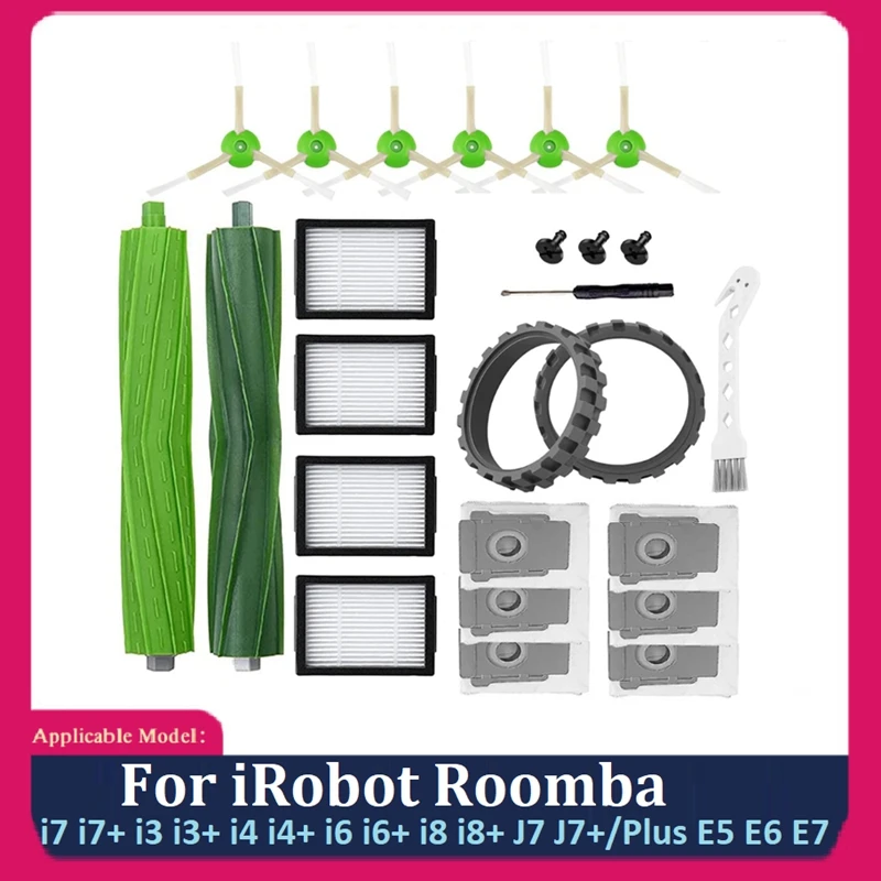 Replacement Accessory For Irobot Roomba I7 I7+ I3 I3+ I4 I4+ I6 I6+ I8 I8+ J7 J7+/Plus E5 E6 E7 Robotic Vacuum Cleaner
Replacement Accessory For Irobot Roomba I7 I7+ I3 I3+ I4 I4+ I6 I6+ I8 I8+ J7 J7+/Plus E5 E6 E7 Robotic Vacuum Cleaner