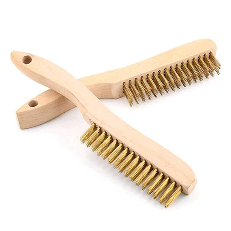 Wire Brush Set,5 Pcs 9.5 Inch Stainless Steel Wire Brush Wooden Handle For Cleaning Welding Slag, Rust And Paint
Wire Brush Set,5 Pcs 9.5 Inch Stainless Steel Wire Brush Wooden Handle For Cleaning Welding Slag, Rust And Paint