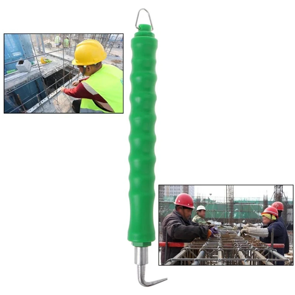 Green Semi-Automatic Rebar Tie Wire Twister Concrete Metal Wire Twisting Fence Pull Tie Reinforced Hook Hand Construction Tools
Green Semi-Automatic Rebar Tie Wire Twister Concrete Metal Wire Twisting Fence Pull Tie Reinforced Hook Hand Construction Tools