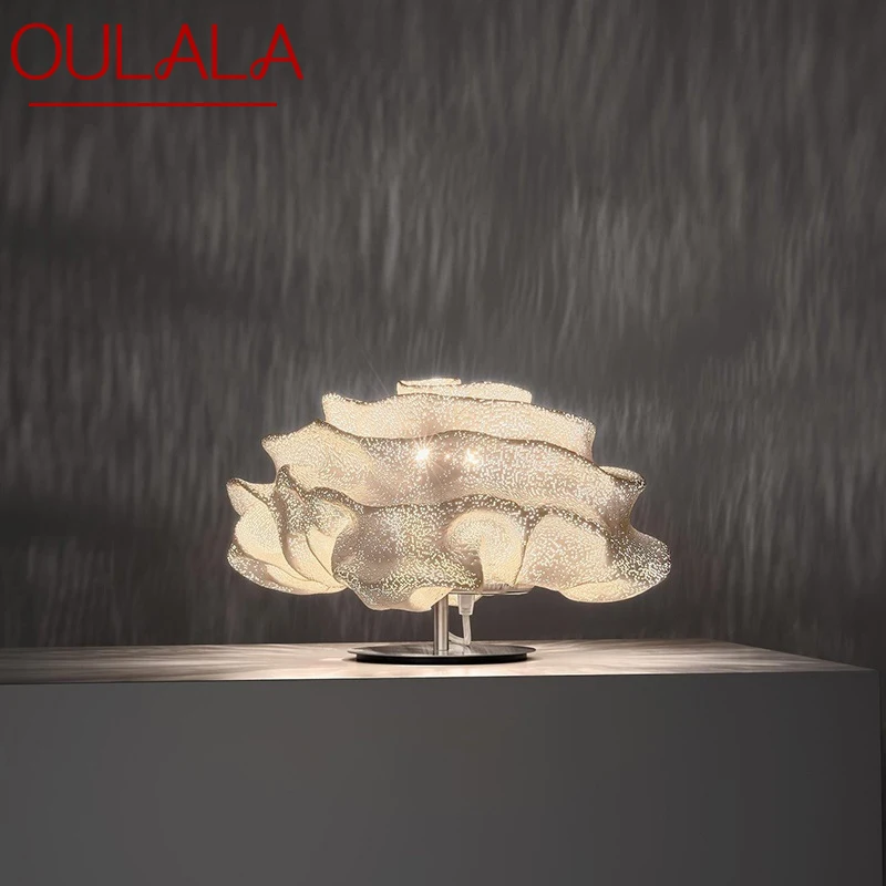 OULALA Nordic Table Lamp Fashionable Modern Living Room Bedroom Creative Tulip Flowers LED Decoration Desk Light
OULALA Nordic Table Lamp Fashionable Modern Living Room Bedroom Creative Tulip Flowers LED Decoration Desk Light