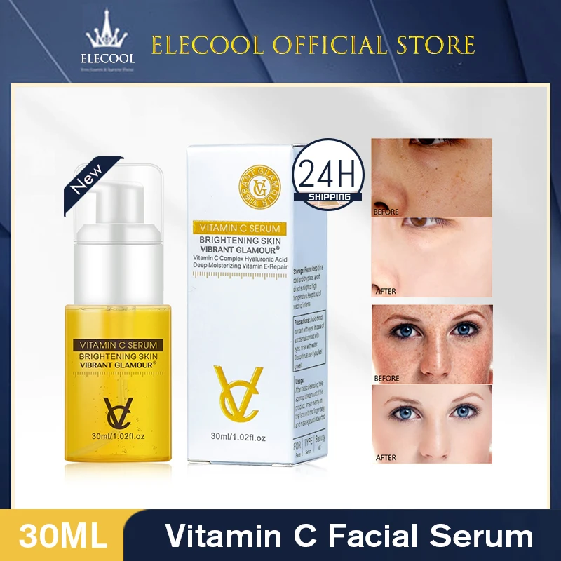 Natural Vitamin C Serum Liquid Hyaluronic Acid Essential Oil Moisturizng Anti Aging Anti Wrinkle Serum For Skincare TSLM2
Natural Vitamin C Serum Liquid Hyaluronic Acid Essential Oil Moisturizng Anti Aging Anti Wrinkle Serum For Skincare TSLM2