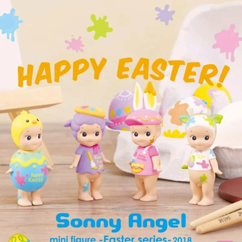 

Sonny Angel 2018 Happy Easter Blind Box Cute Action Anime Mystery Figures Toys and Hobbies Guess Bag Girls Gifts Caixas Supresas